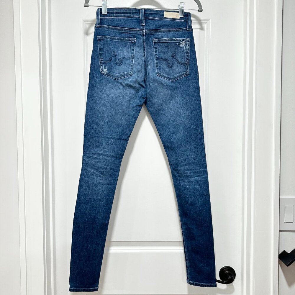 AG Adriano Goldschmied Denim The Farrah Skinny High Rise Jeans Size 26